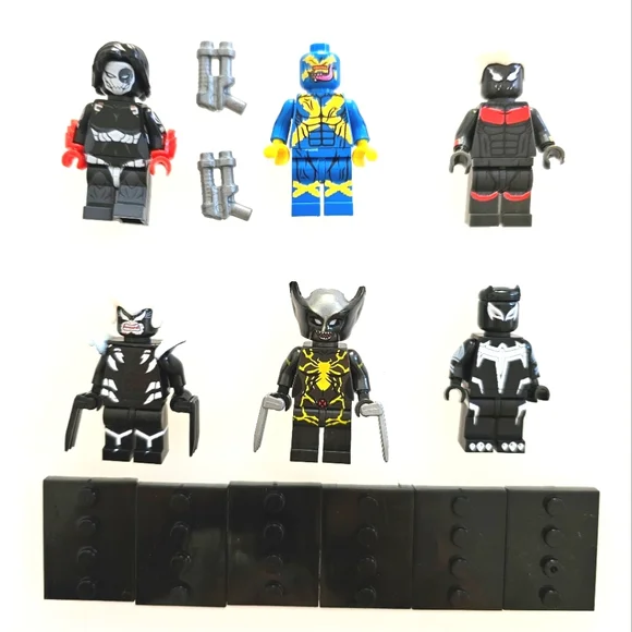Lot of Lego Compatible Venomized Marvel Super Heroes Minifigures Minifigs